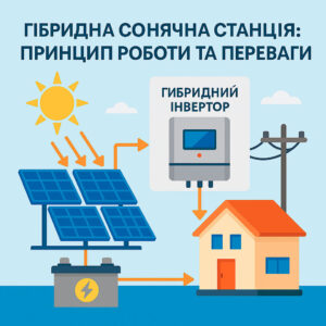 Гібридна сонячна станція: принцип роботи та переваги