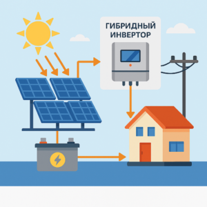 Гибридная солнечная станция: принцип работы и преимущества